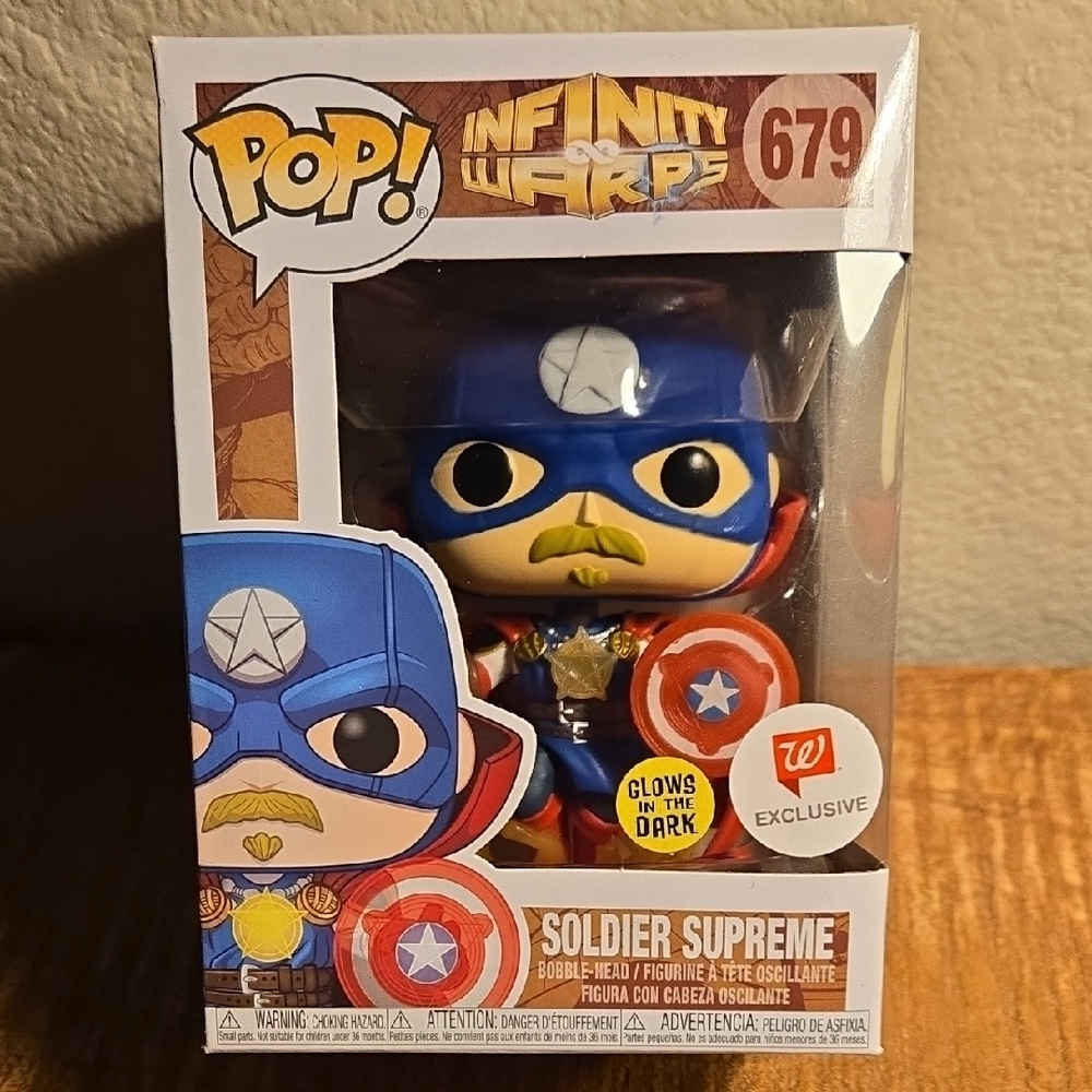 Funko Blue‎ Action Figure Soldier Supreme